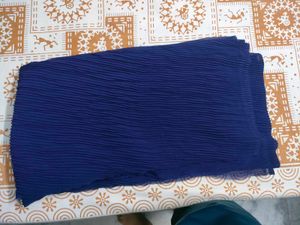 Blue Crinkle Dupatta
