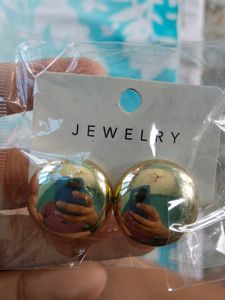 Gold Stud Earrings