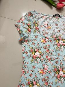 Floral Print Top
