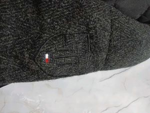 Tommy Hilfiger Men's Stylish Gray Hooded Jacket