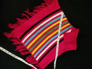 Girl&#39;s Pancho Very Beautiful Multicolored