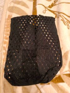 Black Fishnet Top