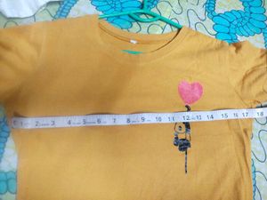 Mustard Yellow T-shirt