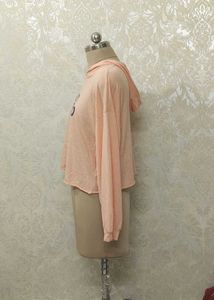 Crayon Tinted Crop Hoodie
