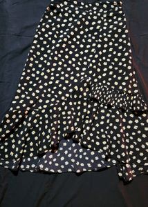 Floral Wrap Design Skirt