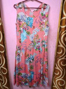 Floral Print Casual Dress
