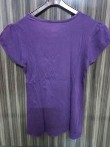 Purple Graphic Tee