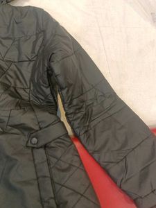 Stylish Black Quilted Jacket