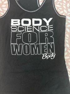 Black Body Science Tank Top