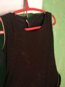 Girls' Party Dress - Black Lace