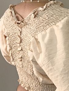 Beige Crop Top