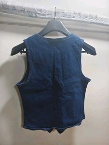 Denim Vest - Stylish Layering Piece