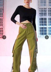 Olive Green Cargo Pants