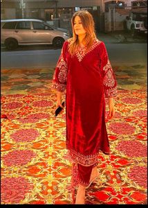 Pakistani Velvet Suit