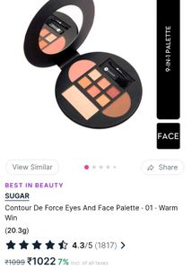 Sugar Makeup Palette