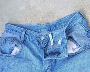 Light Wash Wide Leg Jeans