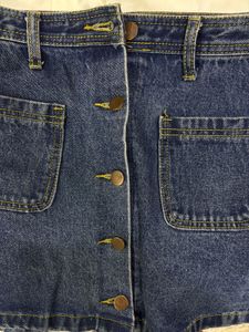 Imported Denim Skirt