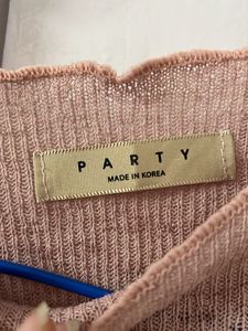 Pink Crop Top