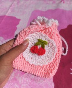 Kawai Crochet Pouch