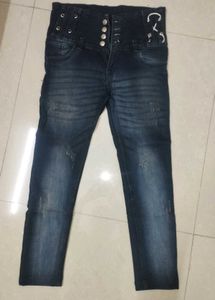 Dark Wash Denim Jeans