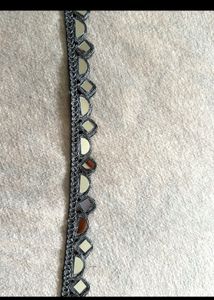 Brand New Mirror Work Lace