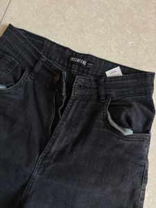 Sassafras charcoal ripped Jeans