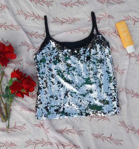 Sequin Cami Top
