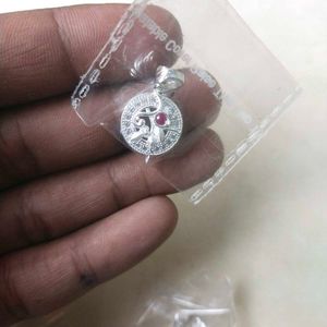 Silver Flower Pendant