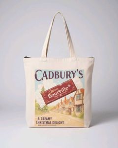 Christmas Theme Bournville Tote Bag From London
