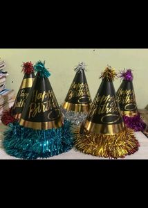 Birthday Celebration Caps - 5 Piece