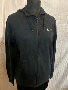 Nike Full Zip Hoodie - Black