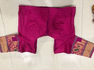 Yellow Saree With Blouse 5.5 Meter