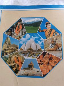 Indian Tourist Routes And Atlas Book