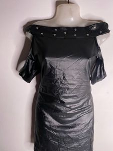 Gothic Black Imported Bodycon🕷️
