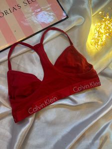 Calvin Klein Red Bra