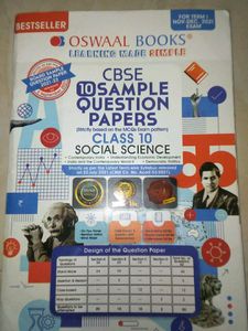 Oswaal Sqps Cbse Class 10 Social Science Sample Qu