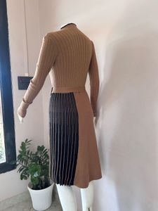 Brown Sweater Dress Fixed Price