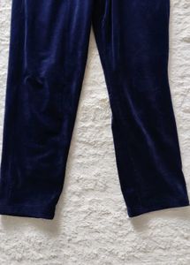 Navy Blue Velvet Jacket
