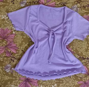 Korean Flower Top