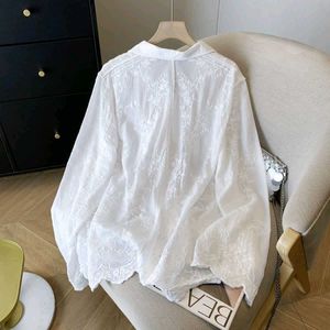 LUXURY CUTWORK COTTON SHIRT