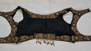 Bollywood Luxury Designer Black Blouse