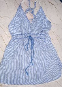 Striped Sleeveless Dress