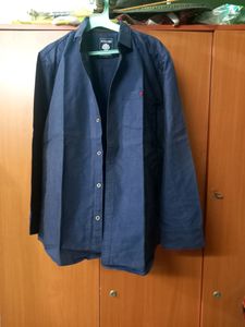 Full Hand Blue Shirt (XL Size/ 40 Inch)