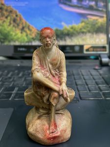 Pack Of 2 , Sai Baba Statue Marble