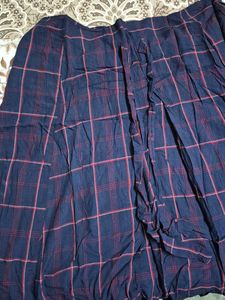 Plaid Maxi Skirt