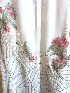 3pc pakistani Embroidered suit patch on pant