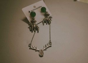 Elephant & Antler Jewelry Set– Chic & Unique