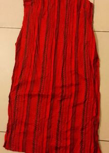 Anouk by Myntra Red Kurtha - XL