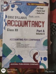 DK GOEL CLASS 12 ACCOUNTANCY BOOKS
