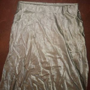 Satin Midi Skirt